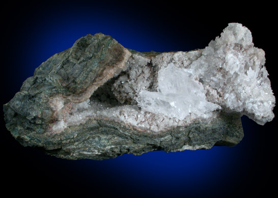 Gypsum var. Selenite from Upper New Street Quarry, Paterson, Passaic County, New Jersey