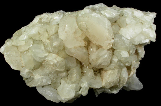 Calcite from Route 80 road cut, near Leonia, 2.8 km west of the George Washington Bridge near Leonia, Bergen County, New Jersey