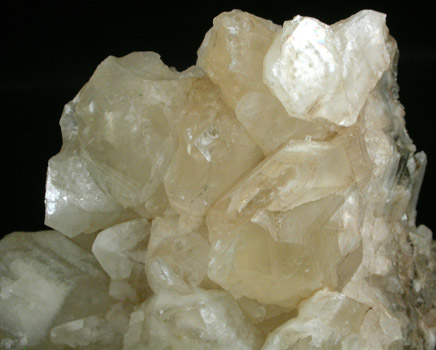 Calcite from Route 80 road cut, 2.8 km west of the George Washington Bridge near Leonia, Bergen County, New Jersey