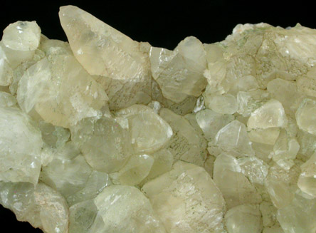 Calcite from Route 80 road cut, 2.8 km west of the George Washington Bridge near Leonia, Bergen County, New Jersey