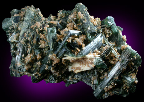 Elbaite Tourmaline with Lepidolite from Minas Gerais, Brazil