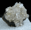 Quartz on Sphalerite from Treece, Tri-State District, Cherokee County, Kansas