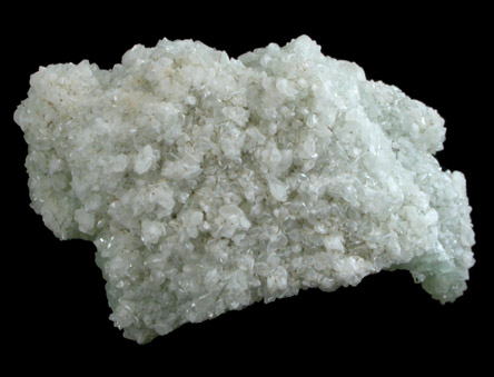 Prehnite pseudomorph after Anhydrite from New Street Quarry, Paterson, Passaic County, New Jersey