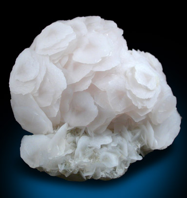 Calcite on Quartz from Yaogangxian Mine, Nanling Mountains, Hunan Province, China