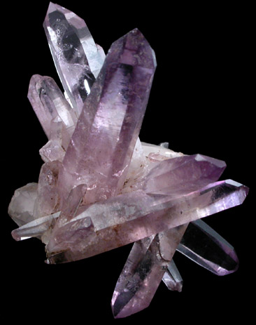 Quartz var. Amethyst from Amatitlan District, Sierra Madre del Sur, Guerrero, Mexico