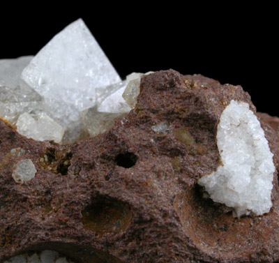 Chabazite with Thomsonite from Gads Hill, Liena, Tasmania, Australia