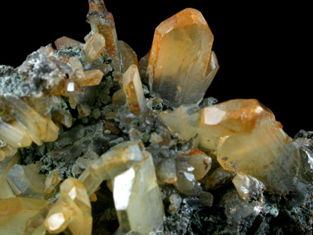 Anglesite on Galena from Touissit Mine, 21 km SSE of Oujda, Jerada Province, Oriental, Morocco