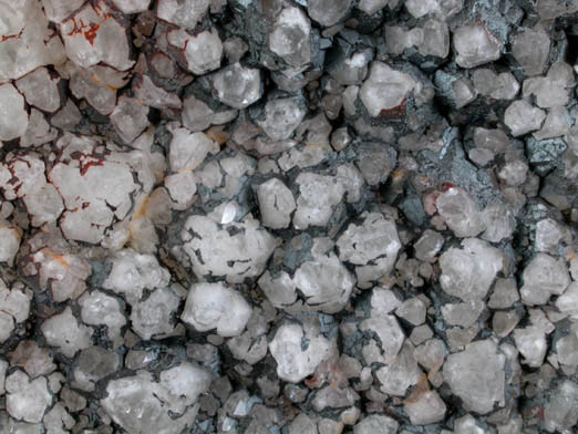 Quartz with Goethite from Diamond Hill, Cumberland, Providence County, Rhode Island