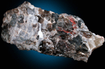 Allanite, Biotite, Magnetite, Anhydrite from Faraday (Madawaska) Mine, Bancroft, Ontario, Canada