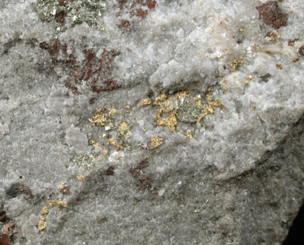 Gold from Rosia Montana (Vrspatak), Metaliferi Mountains, Transylvania, Romania