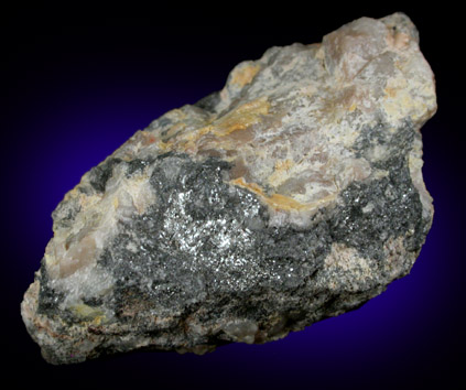Tellurium with Tellurite from Moctezuma Mine, Moctezuma, Sonora, Mexico