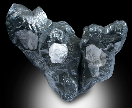 Acanthite from Himmelsfurst Mine, Freiberg District, Saxony, Germany