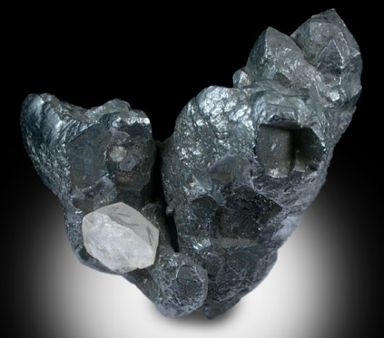 Acanthite from Himmelsfurst Mine, Freiberg District, Saxony, Germany