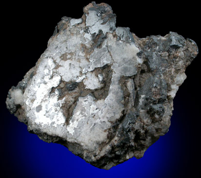 Acanthite pseudomorphs after Argentite from Drummond Mine, Cobalt, Timiskaming, Ontario, Canada