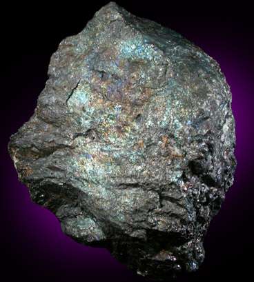 Bornite from Mountain Con Mine, 4000' level, Butte Mining District, Summit Valley, Silver Bow County, Montana