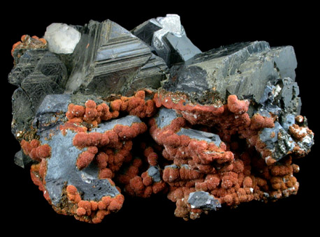 Sphalerite with Siderite from Nikolaevskiy Mine, Dalnegorsk, Primorskiy Kray, Russia