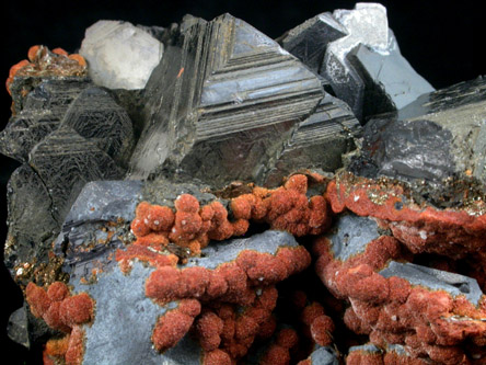 Sphalerite with Siderite from Nikolaevskiy Mine, Dalnegorsk, Primorskiy Kray, Russia