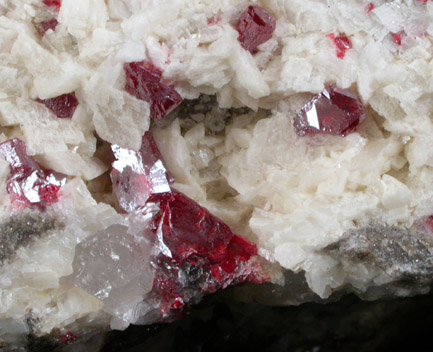 Cinnabar from Tsa Tien Mine, Fenghuang, Hunan, China