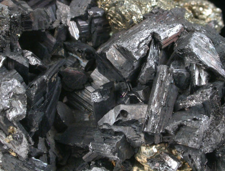 Enargite and Pyrite from Leonard Mine No. 1, Butte Mining District, Summit Valley, Silver Bow County, Montana