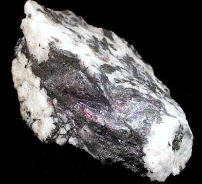 Proustite var. Ruby Silver from Cobalt District, Ontario, Canada