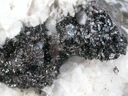 Proustite var. Ruby Silver from Cobalt District, Ontario, Canada