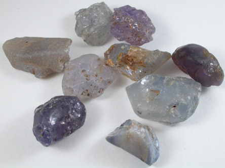 Corundum var. Sapphire from Yogo Gulch Sapphire Mining District, Judith Basin County, Montana