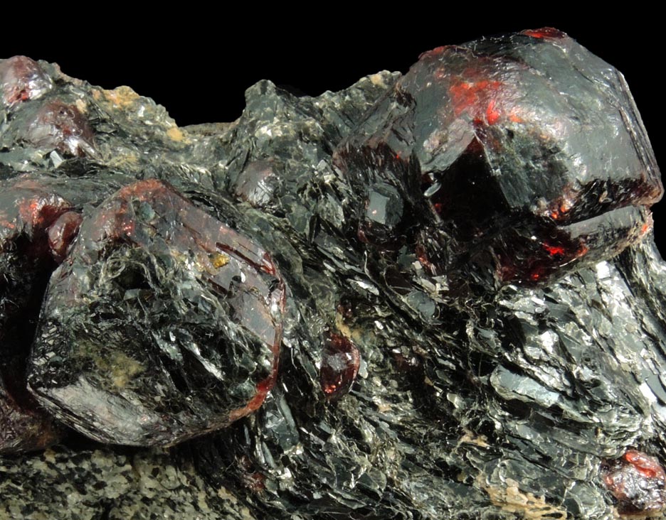 Almandine Garnet from 26th Street at Sixth Avenue Subway Excavation, Manhattan Island, New York City, New York County, New York