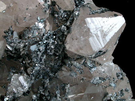 Hematite and Quartz from Beckermet Mine, Egremont, Cumbria, England