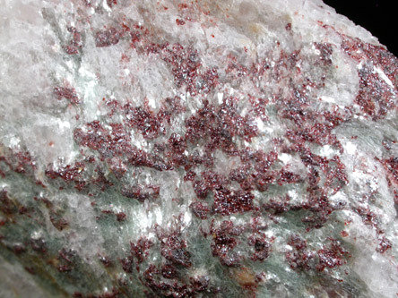 Rutile in mica schist from Blumberg Mine, Birdwood, South Australia, Australia