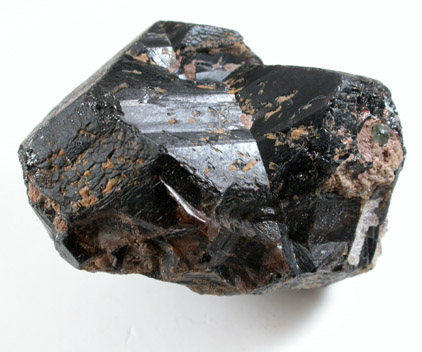 Cassiterite (twinned crystals) from Schlaggenwald, Horni Slavkov, Bohemia, Czech Republic