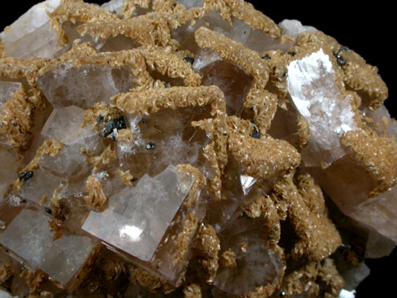 Fluorite with Siderite from Boltsburn Mine, Rookhope, County Durham, England