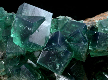 Fluorite from Solistice Pocket, Rogerley Mine, Frosterley, County Durham, England