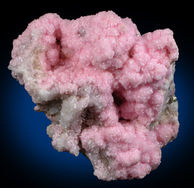 Calcite var. Manganocalcite from Huallanca Mine, Ancash Department, Peru