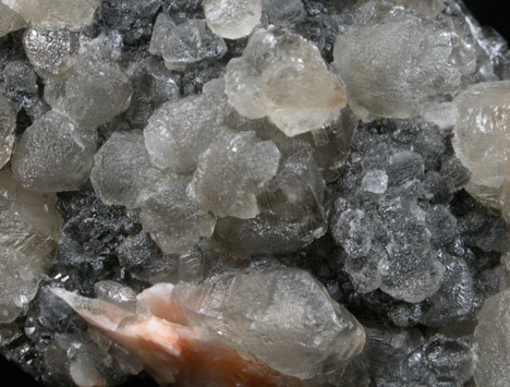 Cerussite from Ahouli Mines, Aouli, 7 km northeast of Mibladen, Zeida-Aouli-Mibladen belt, Midelt Province, Morocco