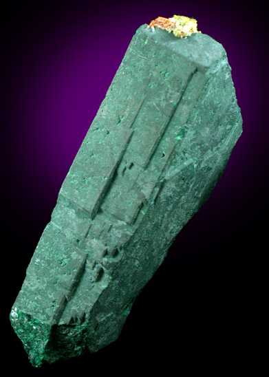 Malachite pseudomorph after Azurite from Tsumeb Mine, Otavi-Bergland District, Oshikoto, Namibia