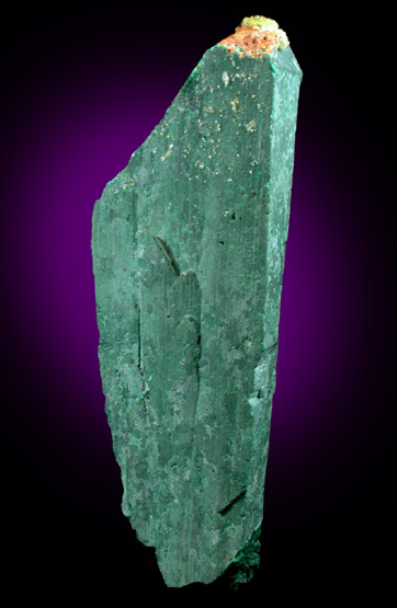 Malachite pseudomorph after Azurite from Tsumeb Mine, Otavi-Bergland District, Oshikoto, Namibia