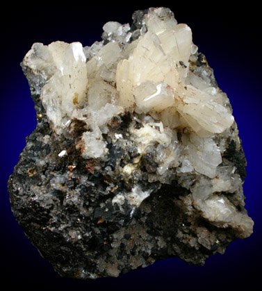 Barite, Galena, Chalcopyrite from (Keswick?), Cumbria, England