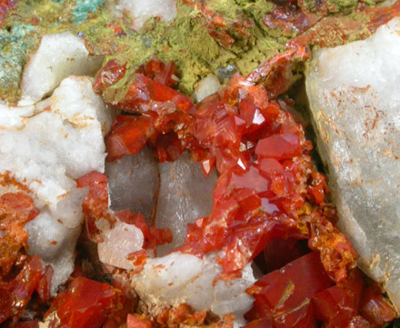 Crocoite from Maricopa County, Arizona