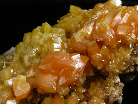 Pyromorphite from Bunker Hill Mine, Coeur d'Alene District, Shoshone County, Idaho