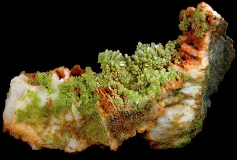 Pyromorphite from Daoping Mine, Yangshuo, Guangxi, China