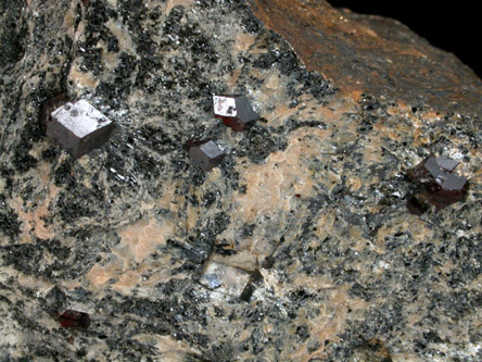 Almandine Garnet from Old Sulfur Mine, Contrary Creek, near Mineral, Louisa County, Virginia