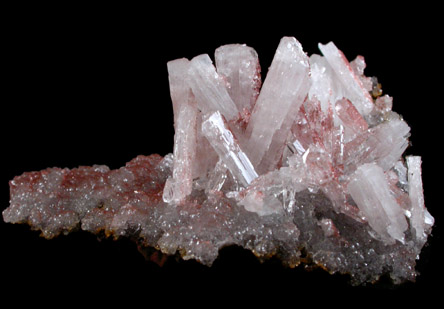 Hemimorphite on Willemite from Mina el Potos, Santa Eulalia District, Aquiles Serdn, Chihuahua, Mexico