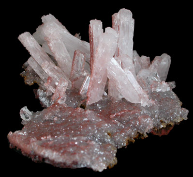 Hemimorphite on Willemite from Mina el Potos, Santa Eulalia District, Aquiles Serdn, Chihuahua, Mexico