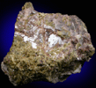 Axinite-(Fe) and Epidote from Saint Cristophe en Oisans, Isere, Dauphine Region, Rhone-Alpes, France