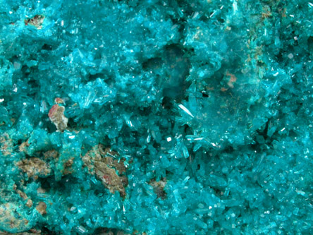 Dioptase from Morenci Mine, Clifton District, Greenlee County, Arizona