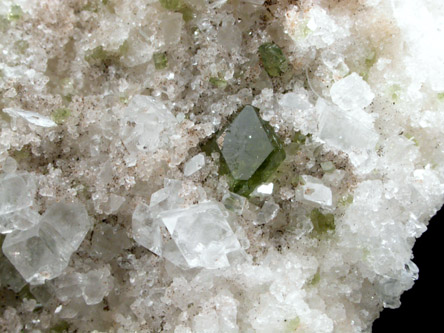 Uvite Tourmaline in Magnesite from Brumado District, Serra das guas, Bahia, Brazil