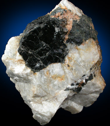 Phlogopite-Annite var. Lepidomelane from Laven, Langesundsfjord, Norway