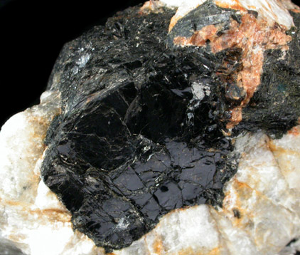 Phlogopite-Annite var. Lepidomelane from Laven, Langesundsfjord, Norway