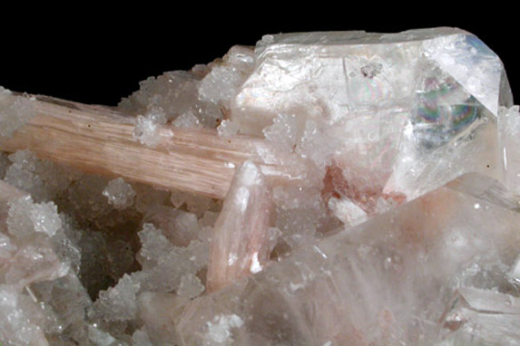 Apophyllite, Stilbite-Ca, Quartz from Nashik District, Maharashtra, India