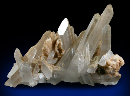 Quartz with Dolomite from Krushov Dol Mine, Madan District, Rhodope Mountains, Bulgaria